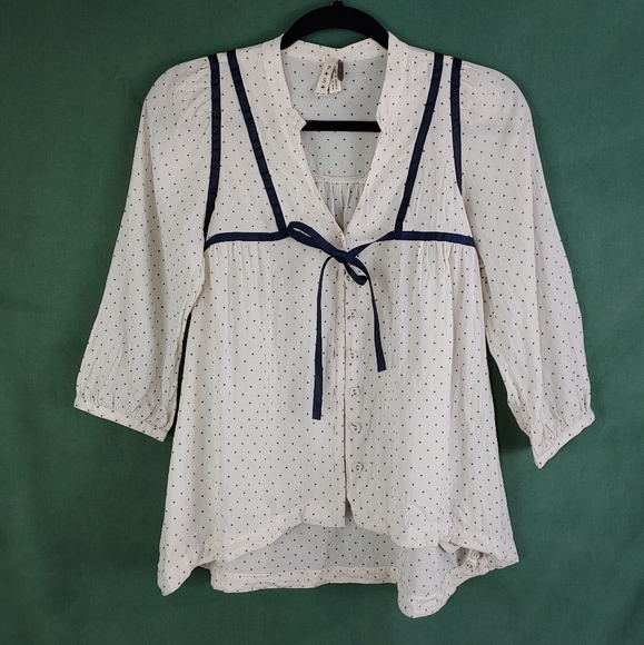 Free People Tops - WE THE FREE BUTTON BLOUSE SZ SM(a219)